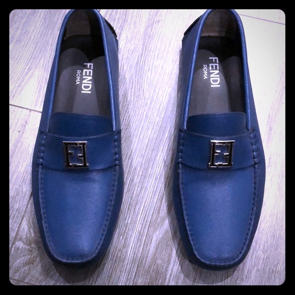 Blue fendi shoes Clearance